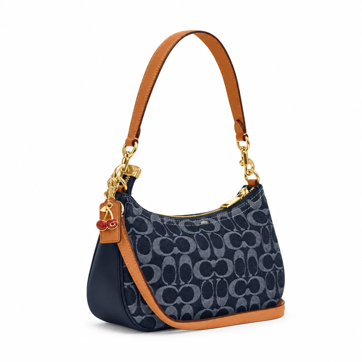 The Teri Shoulder Bag in Denim