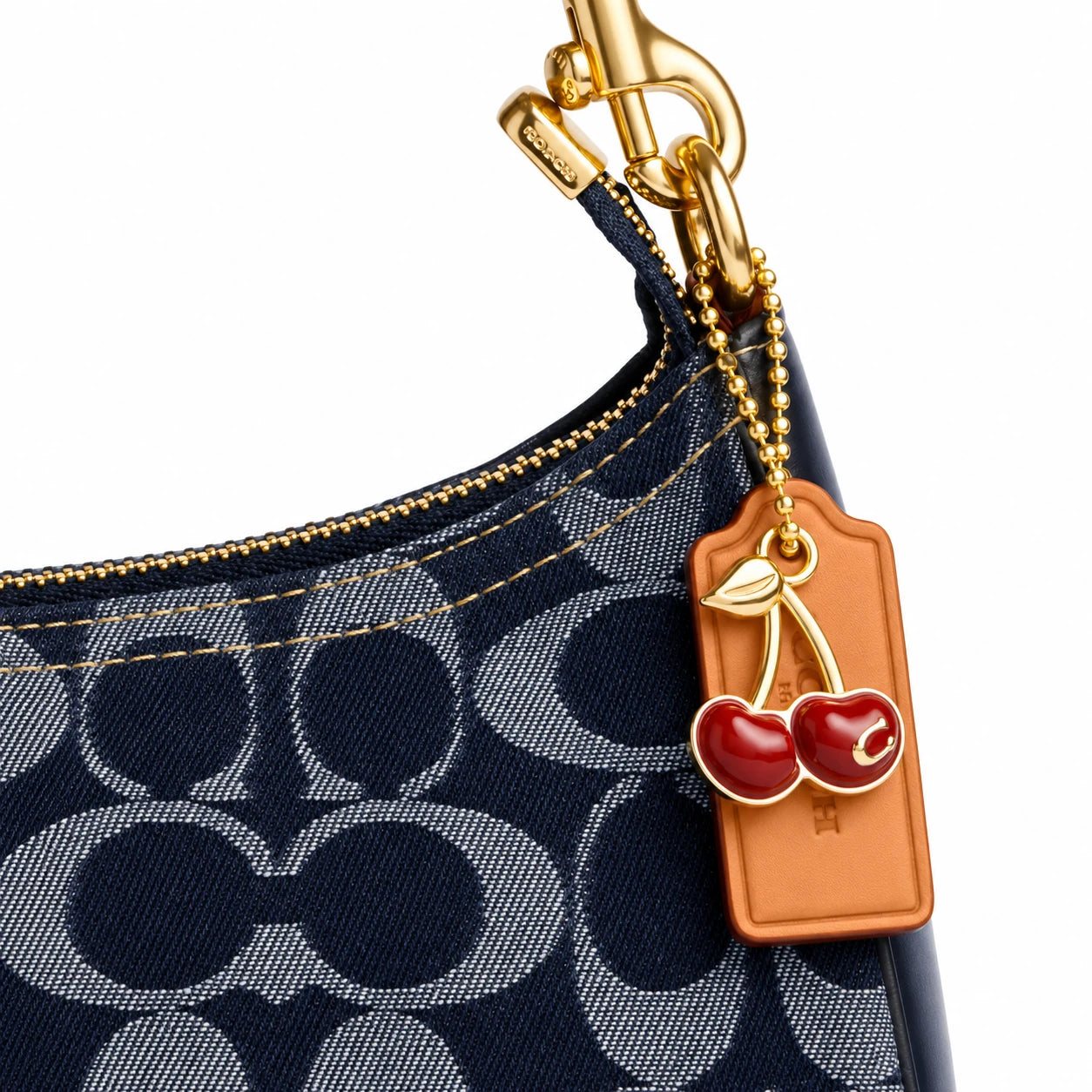 The Teri Shoulder Bag in Denim
